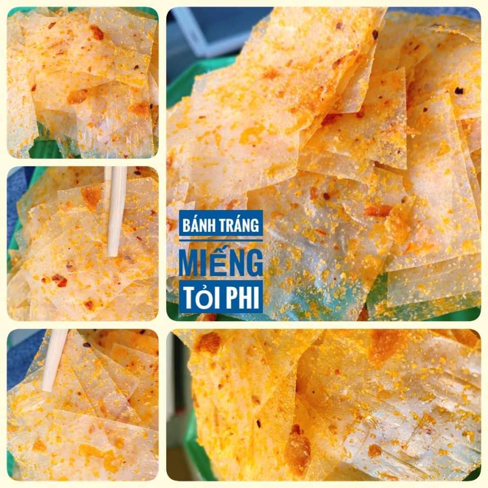Bánh tráng lá tỏi phi - ngon mê ly 250g