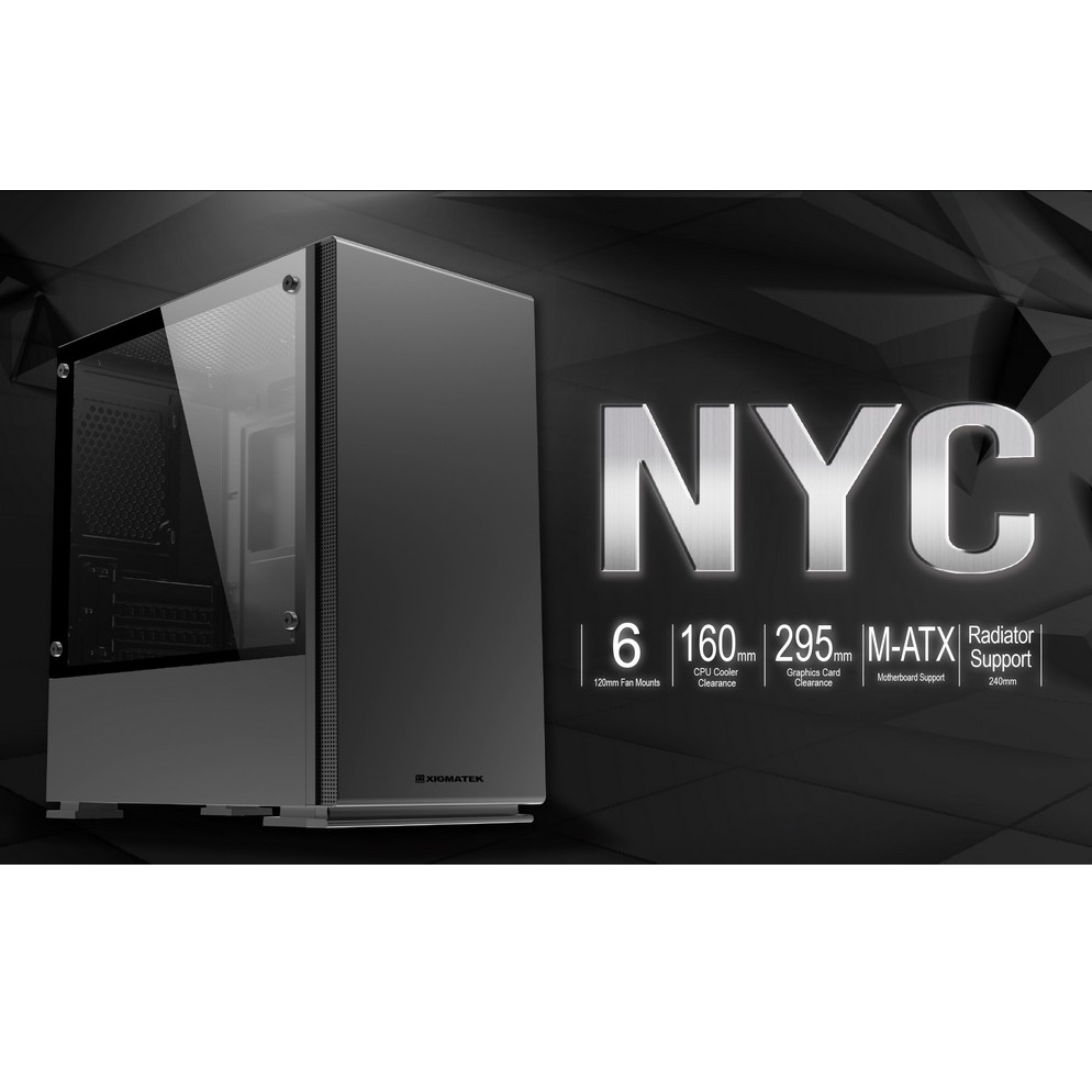 Case máy tính XIGMATEK NYC (NO FAN)