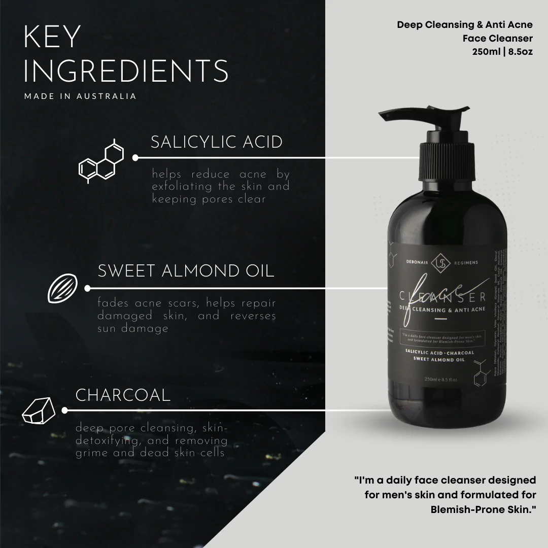 Sữa rửa mặt Ubersuave Face Cleanser Deep Cleansing 250ml