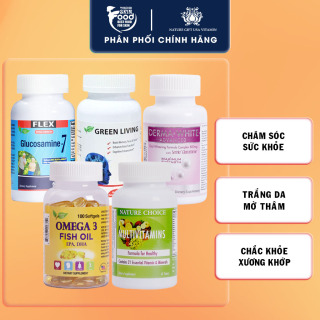 Viên Uống Bảo Vệ Sức Khỏe, Đẹp Da Bổ Sung Vitamin, Canxi, Khoáng Chất, Omega 3 Nature Gift thumbnail