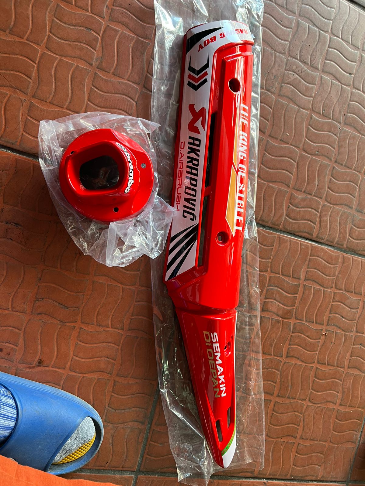 Bộ ốp pô đủ màu exciter 150.