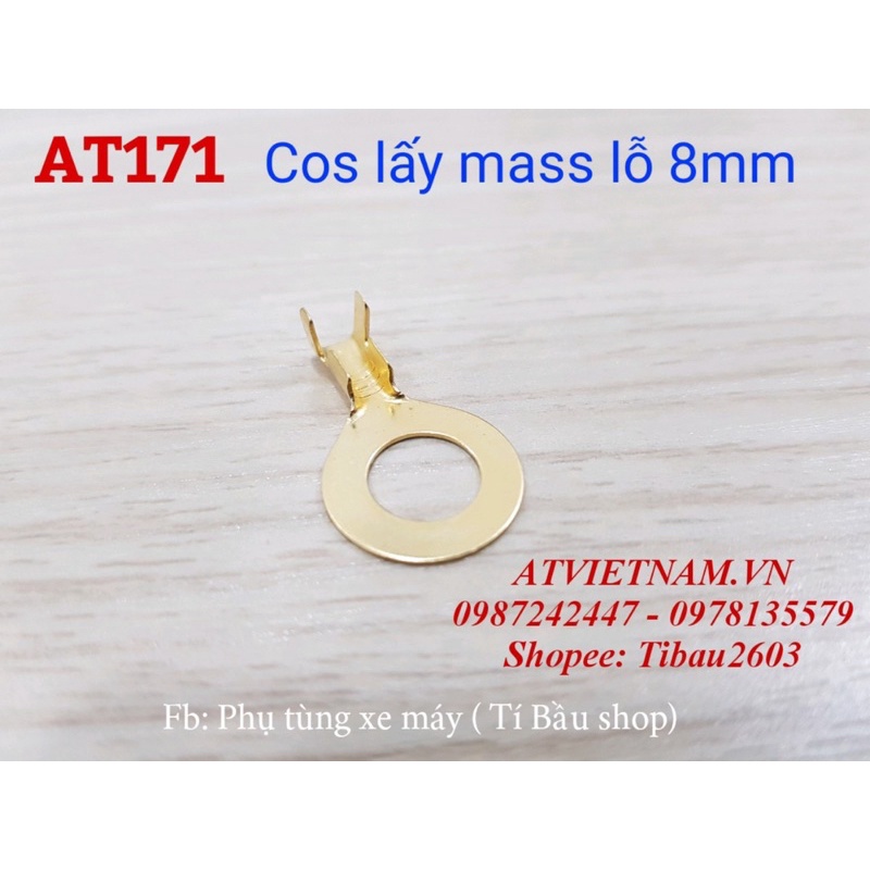 Cos lấy mass lỗ 8mm , cose mass size 8mm - AT171 ( bịch 50 cái)