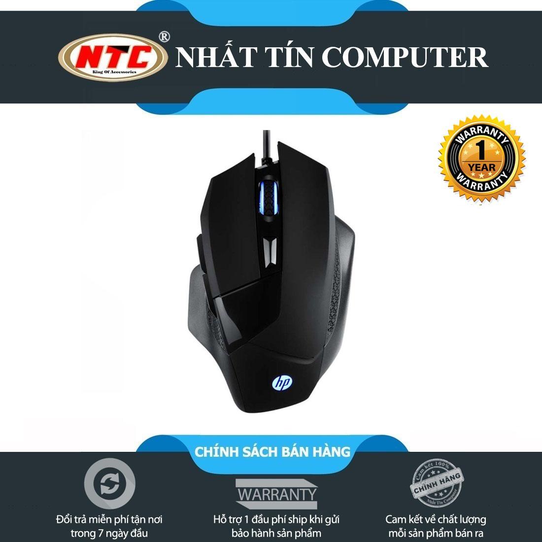 Chuột chuyên game HP G200 DPI 4000 - led 6 màu tùy chỉnh (Đen)