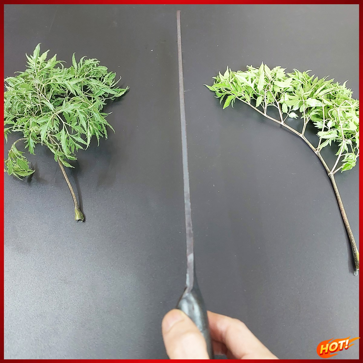 Dao chặt củi chặt cây thép nhíp rèn thủ công