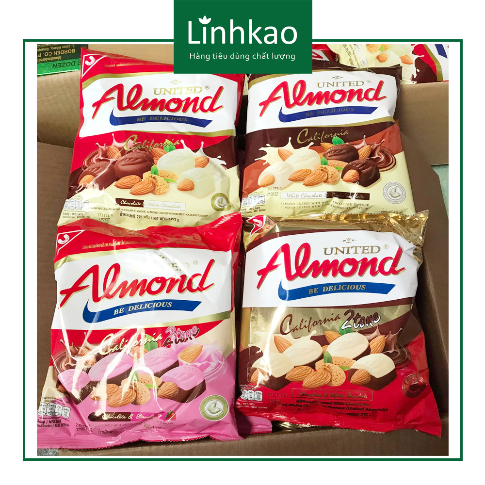 HOT  Kẹo Socola Hạnh nhân Almond Thái Lan 275g