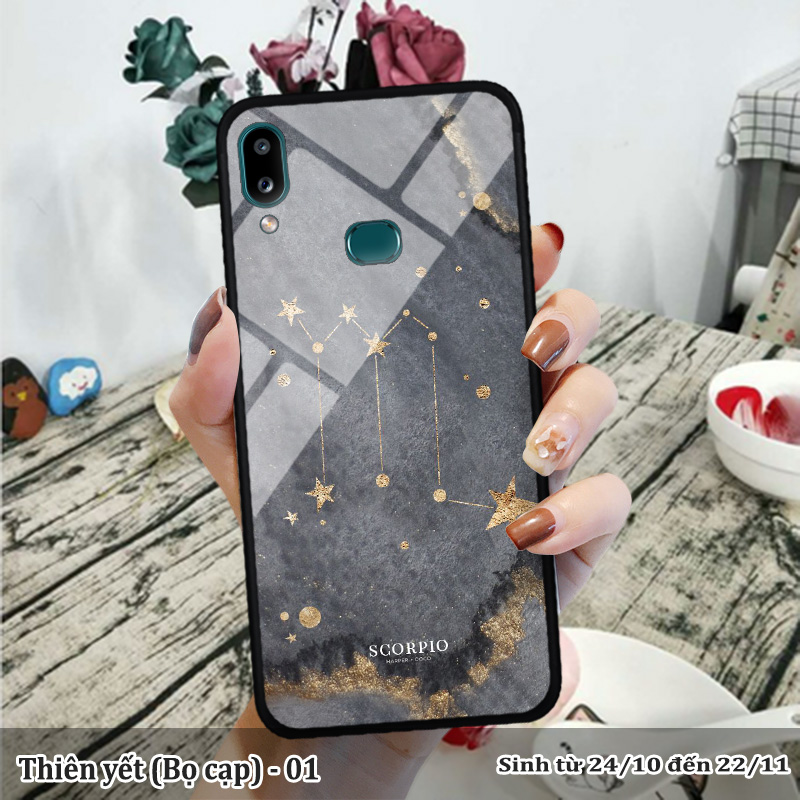 Ốp lưng Samsung Galaxy A10s in 3D cung hoàng đạo