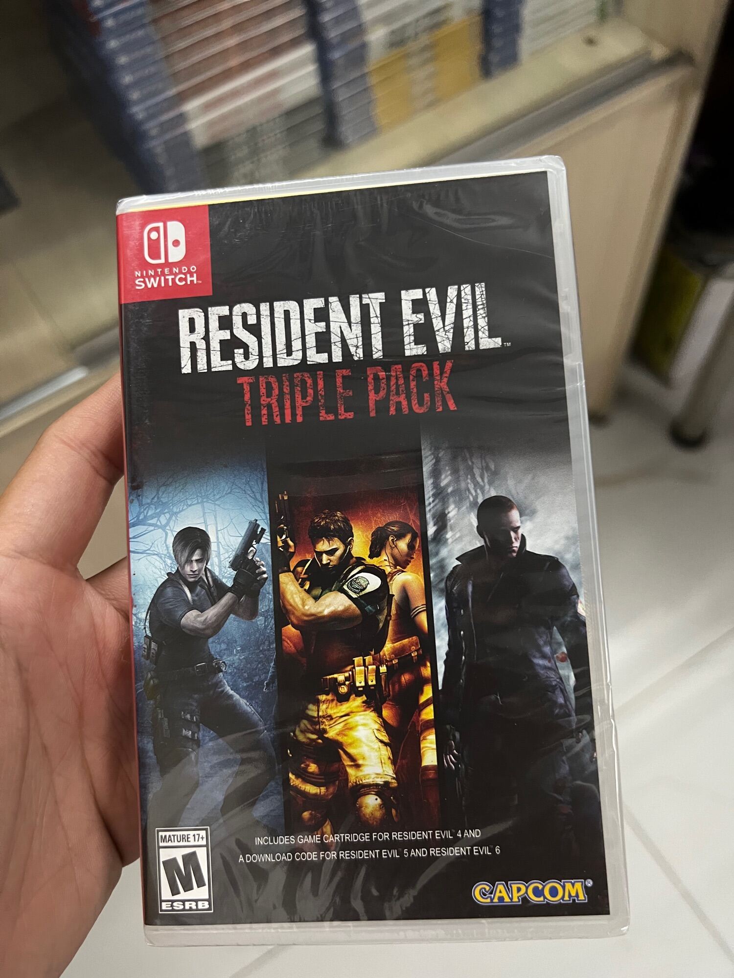 Băng chơi game Nintendo Switch : Resident Evil Triple Pack