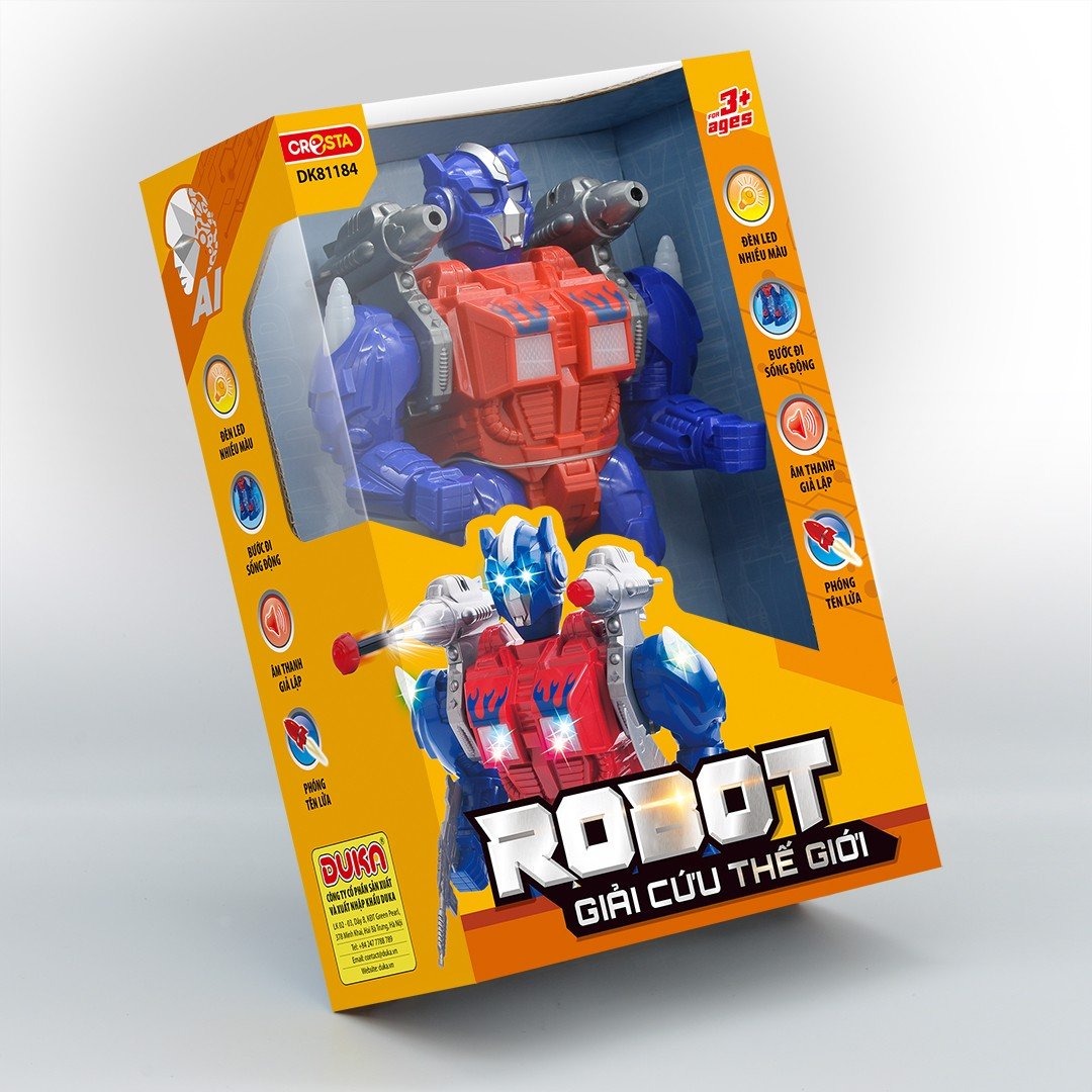 Đồ chơi: robot - giải cứu thế giới dk81184