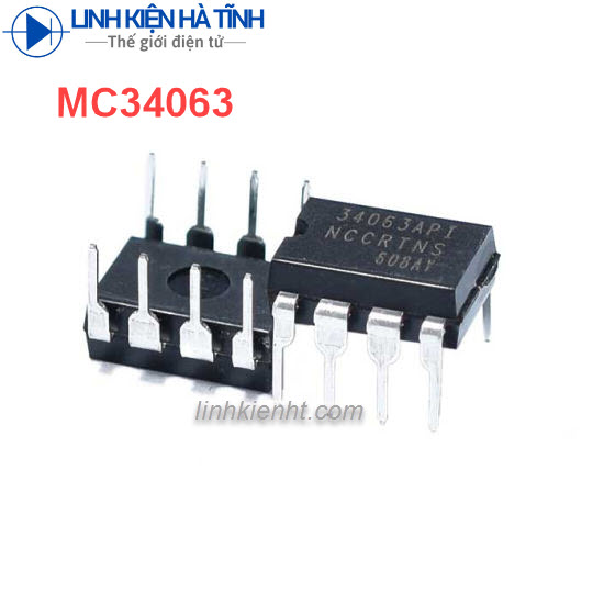Ic nguồn mc34063 mc34063a mc34063api dip-8 chính hãng