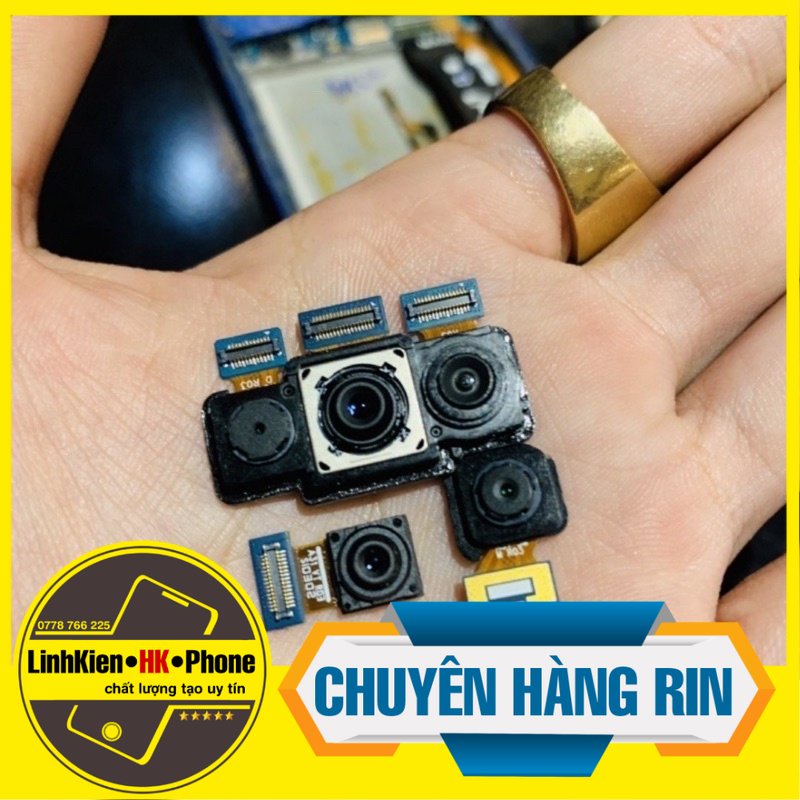 Camera samsung A21s A31 A51 A70 rin bóc máy