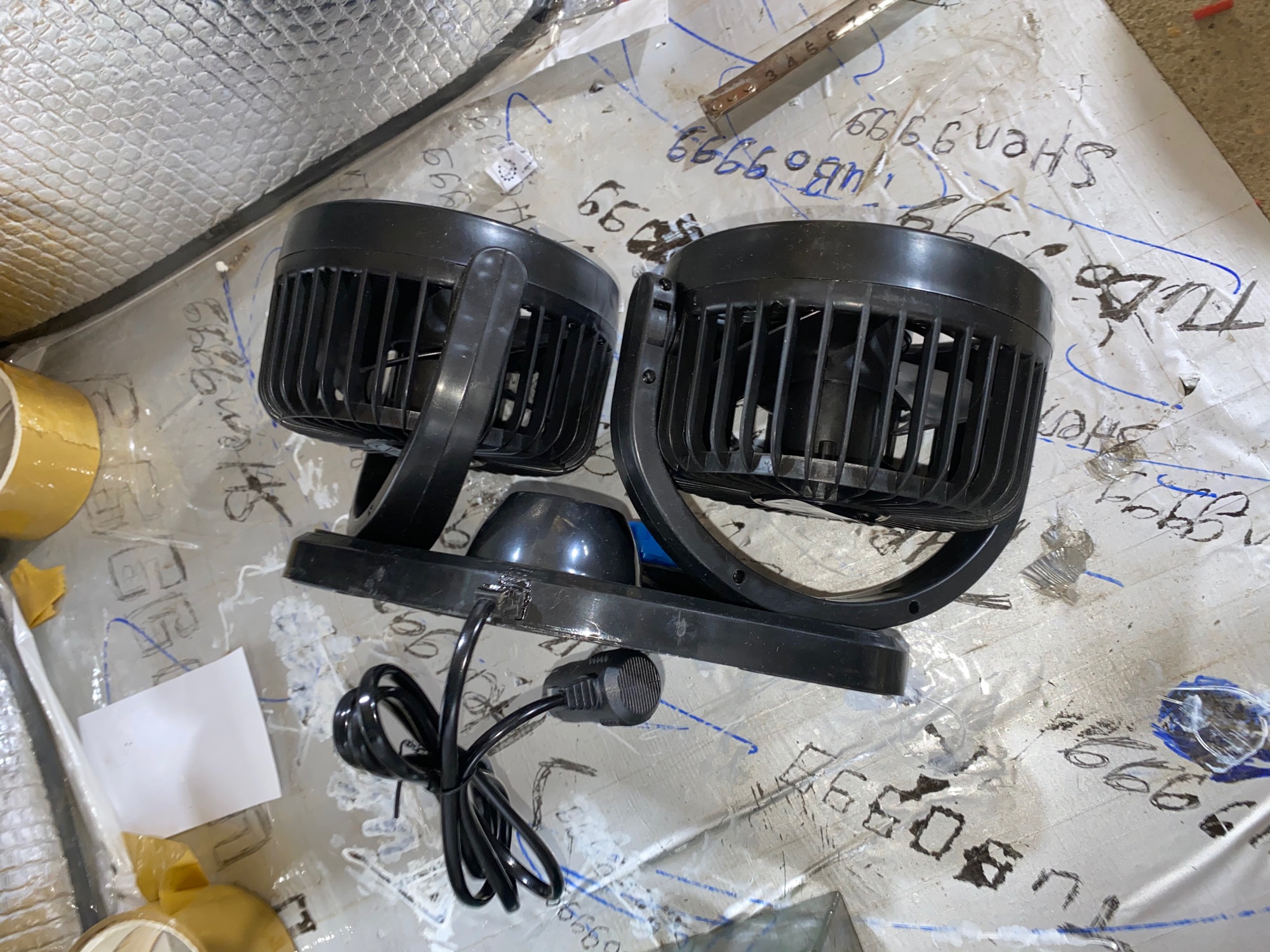Quạt đôi to 24v