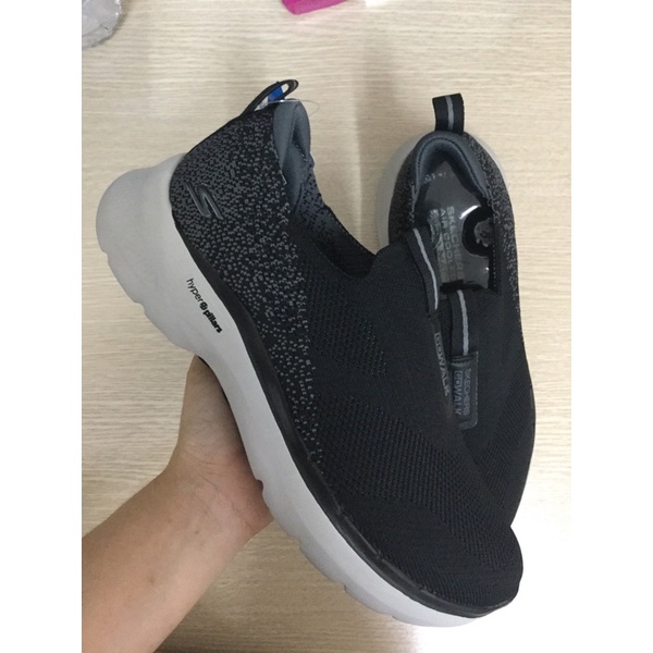 Giày len Skecher gót muối tiêu nam