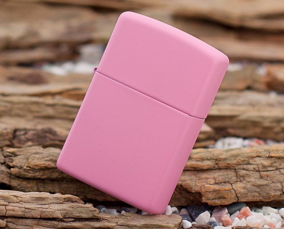 Bật lửa Zippo Phổ Thông Sơn Màu Hồng