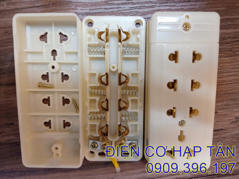 Ổ CẮM SIÊU BỀN 3 LỖ  – 4 LỖ  VINAKIP