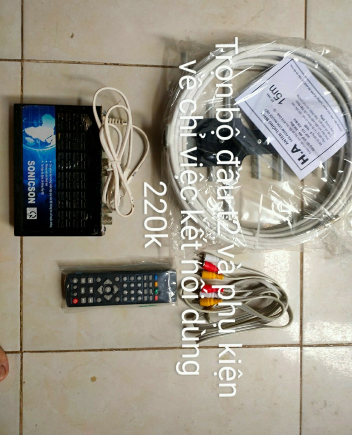 Đầu thu kỹ thuật số DVB-T2 VTC