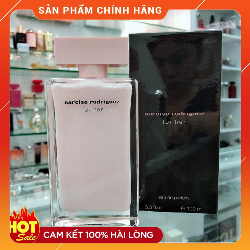 Nước Hoa Narciso for her Nước Hoa Nữ Thơm Lâu Narciso for her EDT 100ml Nước Hoa Cao Cấp Mùi Thơm Quyến Rũ