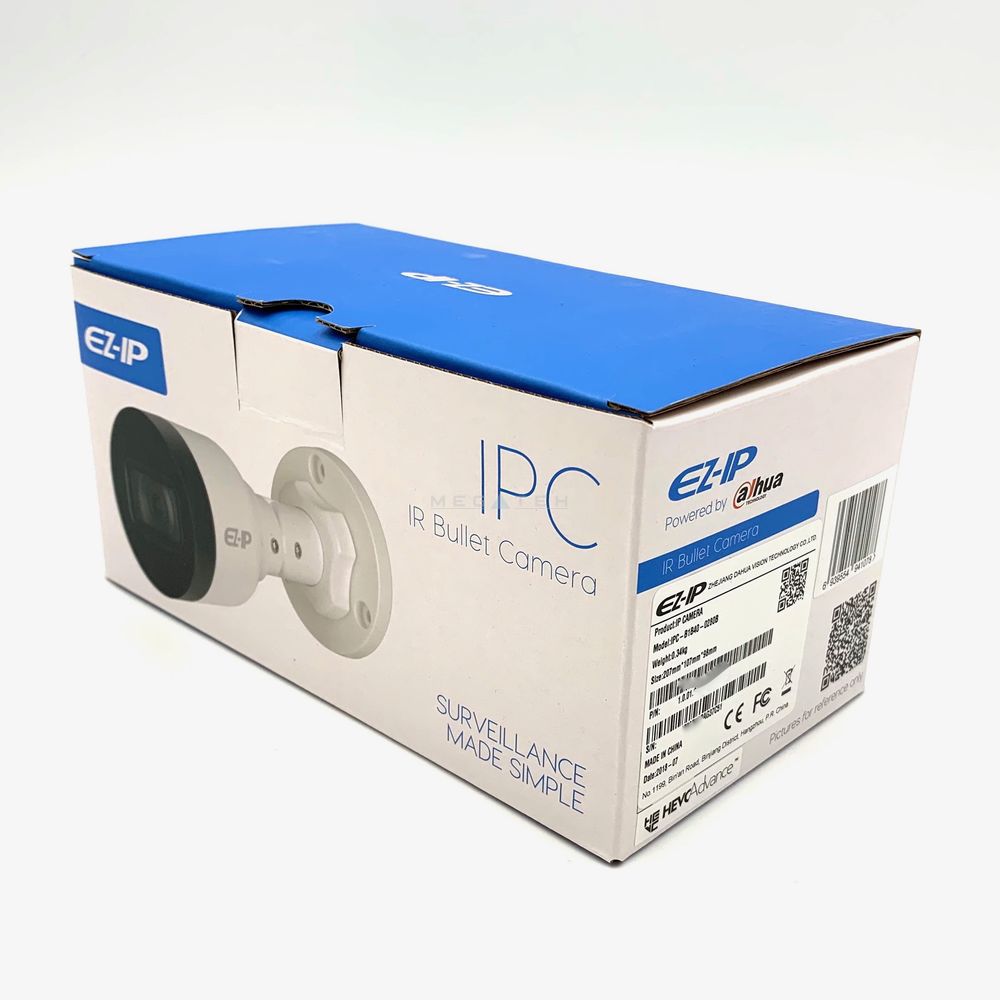 Camera IP 2MP EZ-IP IPC-B1B20P