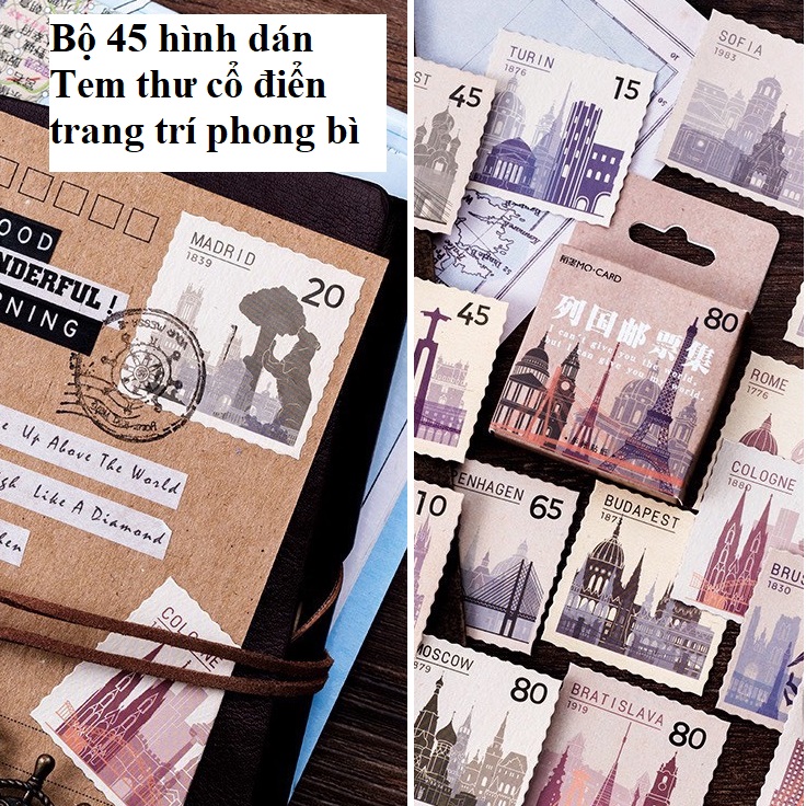 [PB02] Phong bì và giấy viết thư phong cách cổ điển