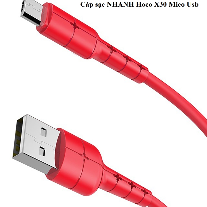 [Hàng Loại 1] CÁP SẠC NHANH Micro Usb HOCO X30 CAO CẤP | SKYTHUONGMAI - 28001