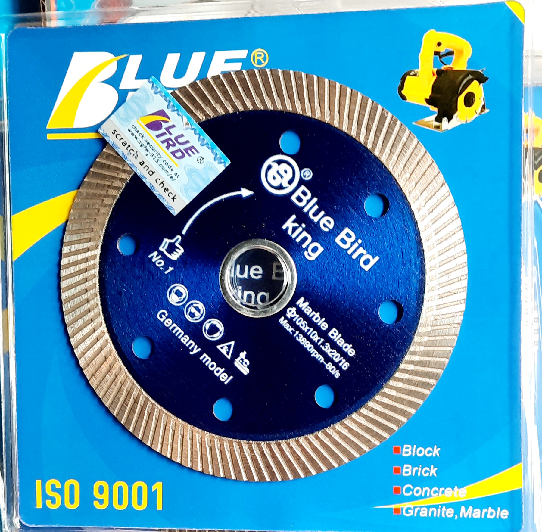 Lưỡi cắt gạch, lưỡi cắt bê tông, lưỡi cắt đá Blue đa năng