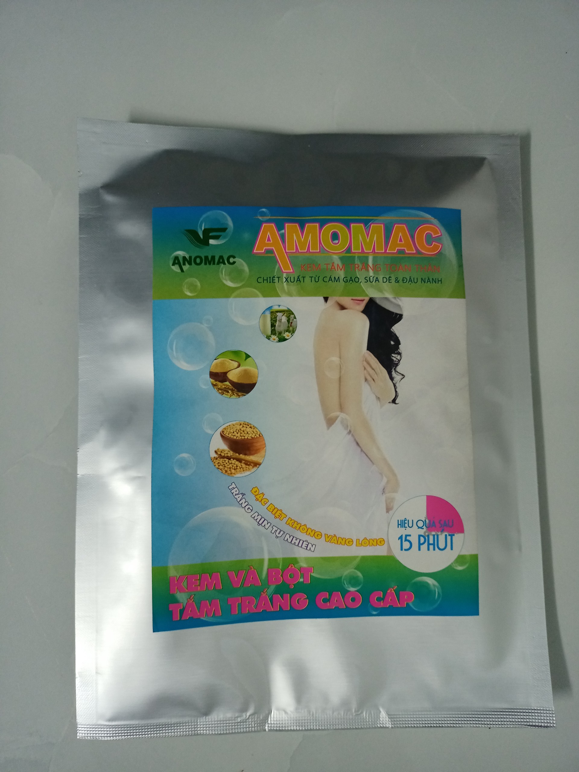 Kem và bột tắm trắng cao cấp Anomac TVF