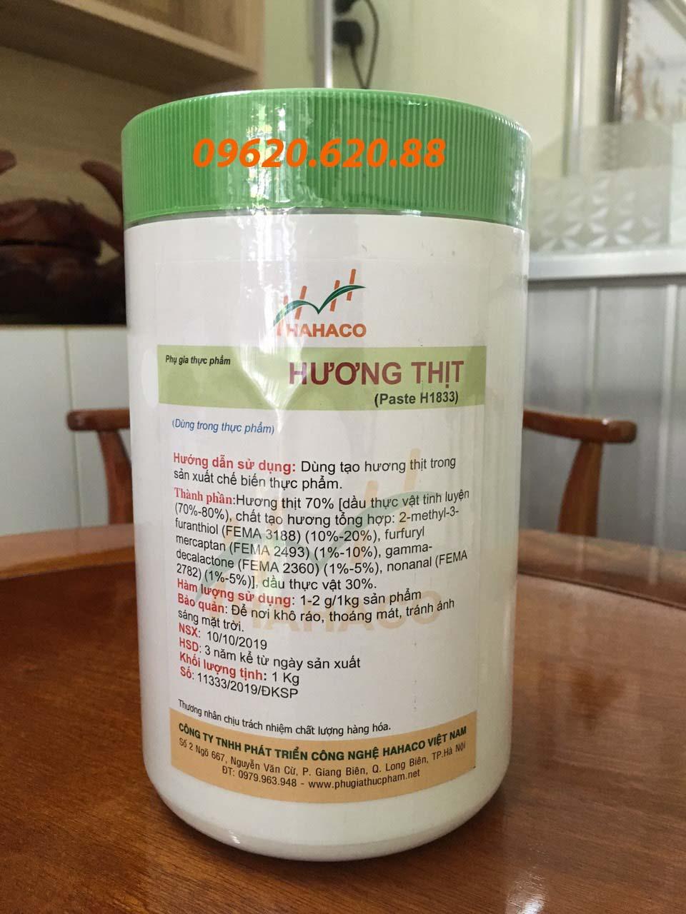HƯƠNG THỊT HEO DẠNG SỆT - THỊT PASTE