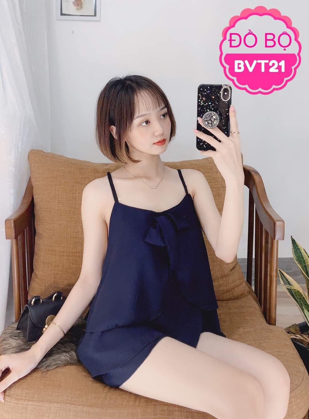 [HCM]Đồ bộ nữ - Đồ bộ mặc nhà nữ - M34