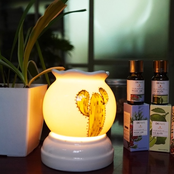 Máy Xông Tinh Dầu Gốm Bát Tràng