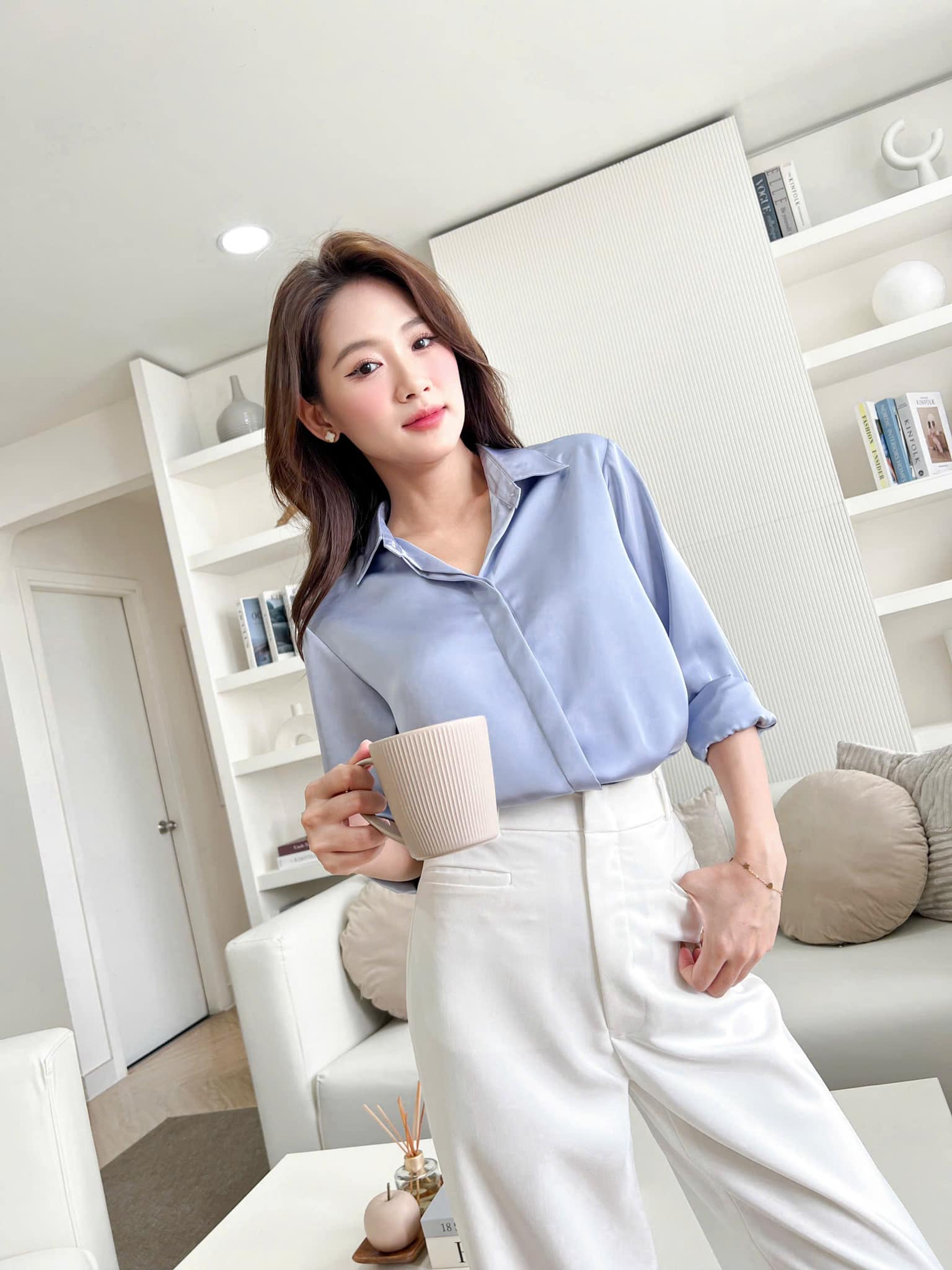 Envy Shirt - Loose-Fitting Silk Shirt