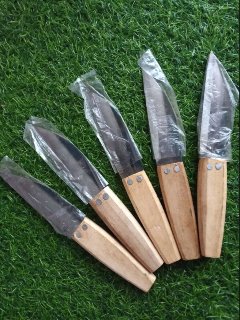 Dao sắt nhọn gọt trái cây