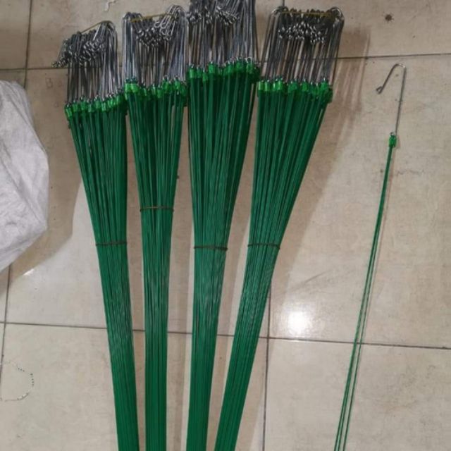 10 Móc kẽm bọc nhựa treo chậu lan