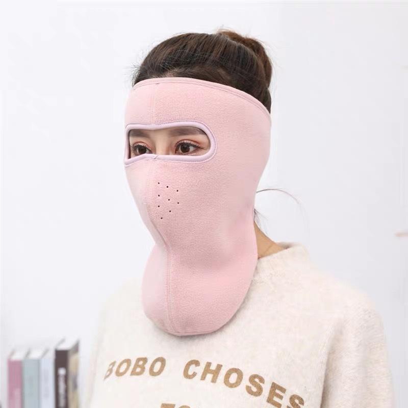 Khẩu trang ninja vải lót nỉ che kín mặt trán chống nắng chống bụi nhiều màu thích hợp cho cả nam và nữ - Khau trang ninja lot ni che kin mat tran chong nang chong bui