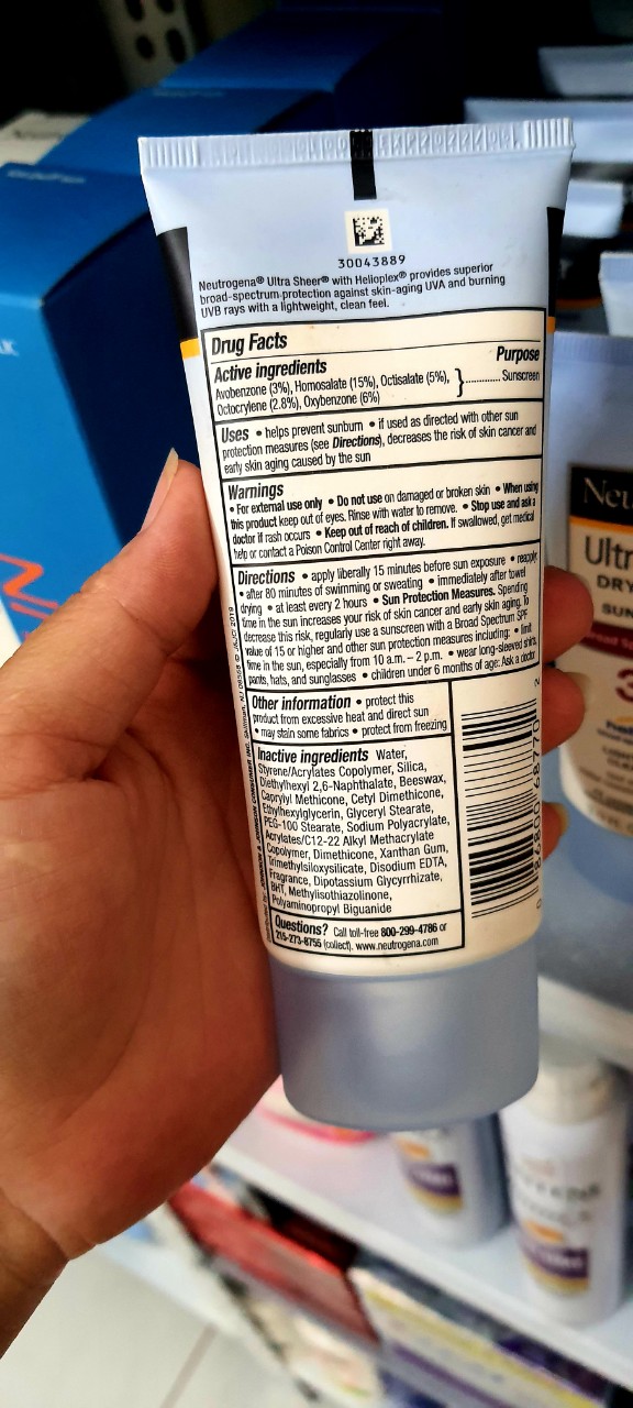 [HCM]KEM CHỐNG NẮNG NEUTROGENA 100+ TUYP 88ML