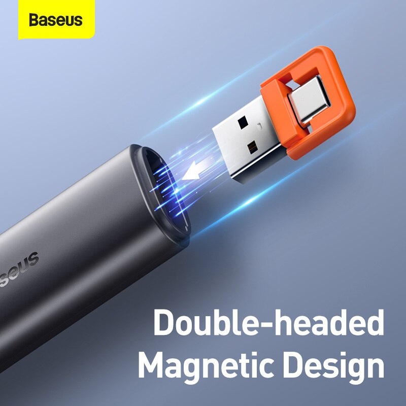Bút trình chiếu thông minh Baseus Orange Dot PPT Wireless Presenter cho Macbook/Windows/ Androi