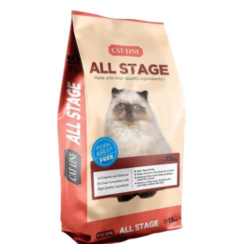 Thức ăn hạt mèo mọi lứa tuổi Cat Line All Stage - 400g - vanhpet