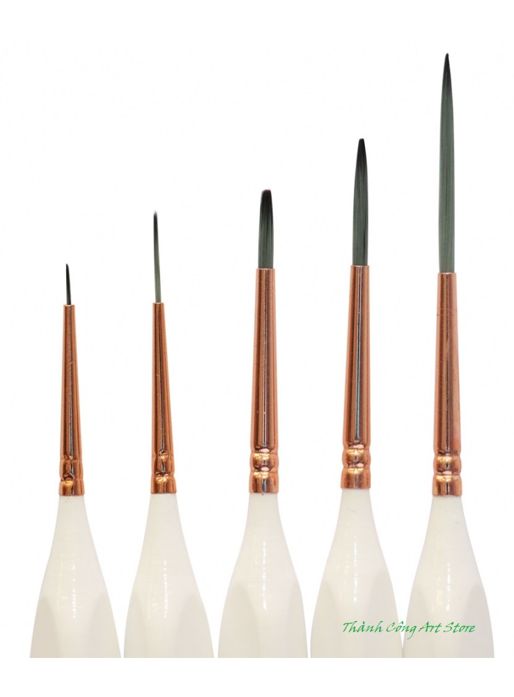 [TC Art Store] Cọ Bộ Mont Marte Detail & Liner BMHS0034 (Artist Taklon Brush)