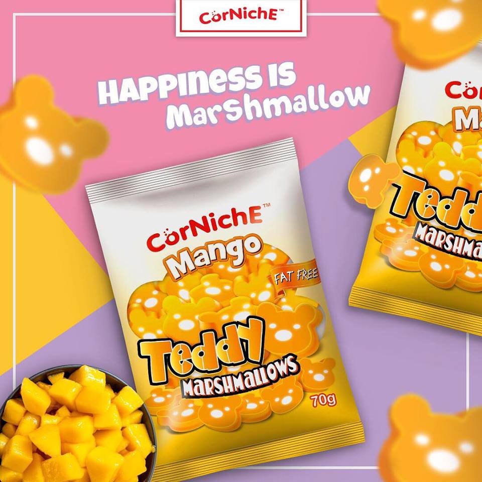 Kẹo marshmallows 70g vị xoài nhập khẩu