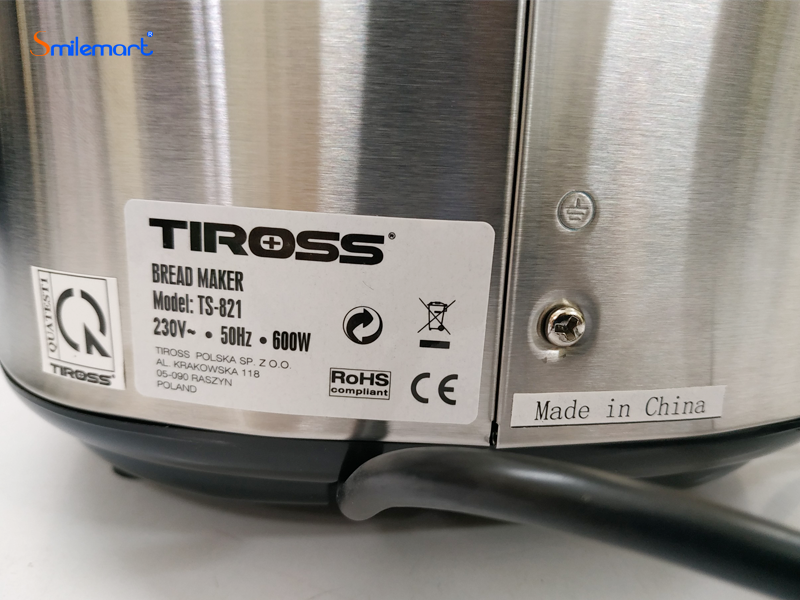 Máy làm bánh mì 12 chức năng Tiross TS821