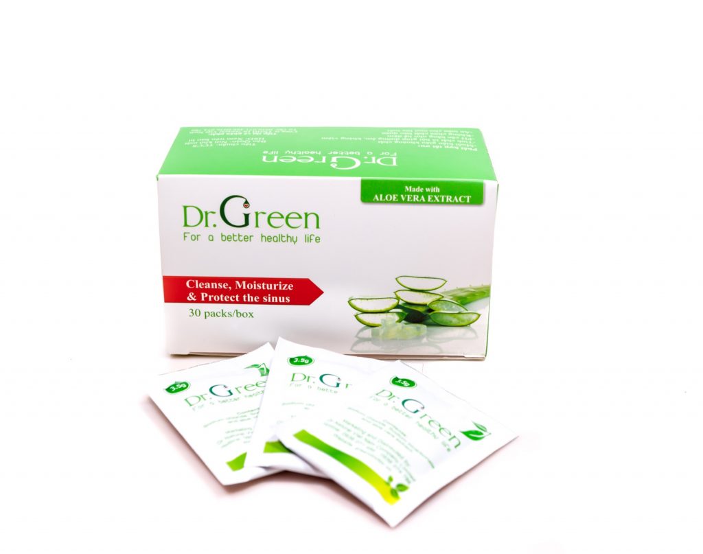 [HCM]Muối rửa mũi Dr. green (Hộp 30 gói)
