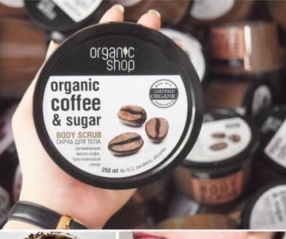 Kem Tẩy Da Chết Toàn Thân-Tẩy da chết toàn thân oganic-Tẩy da chết cafe ☕️ Tẩy da chết cafe toàn thân