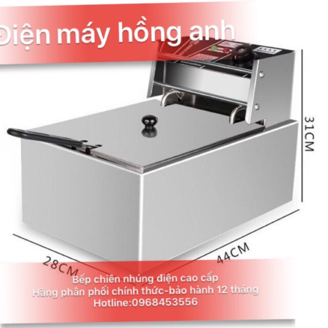 Bếp chiên nhúng điện đơn zl-81