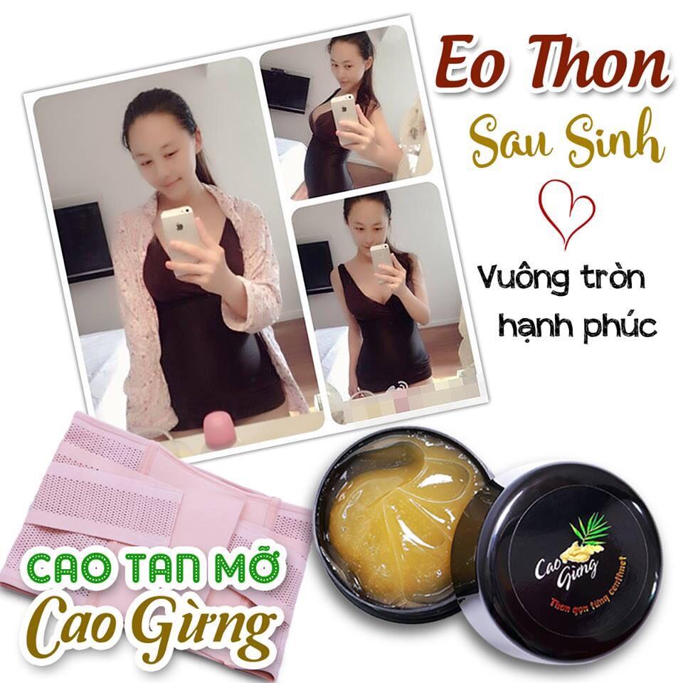 Cao gừng tan mỡ