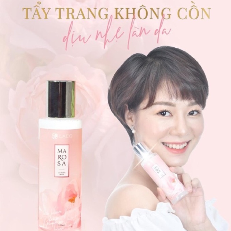 Hàng Chuẩn - Nước tẩy trang Laco Marosa Cleaning Water - Tốt cho da dầu mụn - Sạch mịn phục hồi da