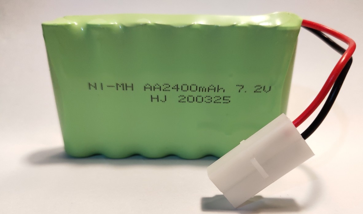 Pin sạc 1 lớp 7.2V dung lương2400mAh - cổng KET-2P - RC221