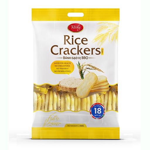 Bánh gạo Richy vị mặn BBQ 150g