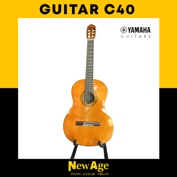 Đàn Guitar Classic Yamaha C40 Chính Hãng Tặng Kèm Bao Da, Dây đàn, Pick - Nhạc cụ New Age