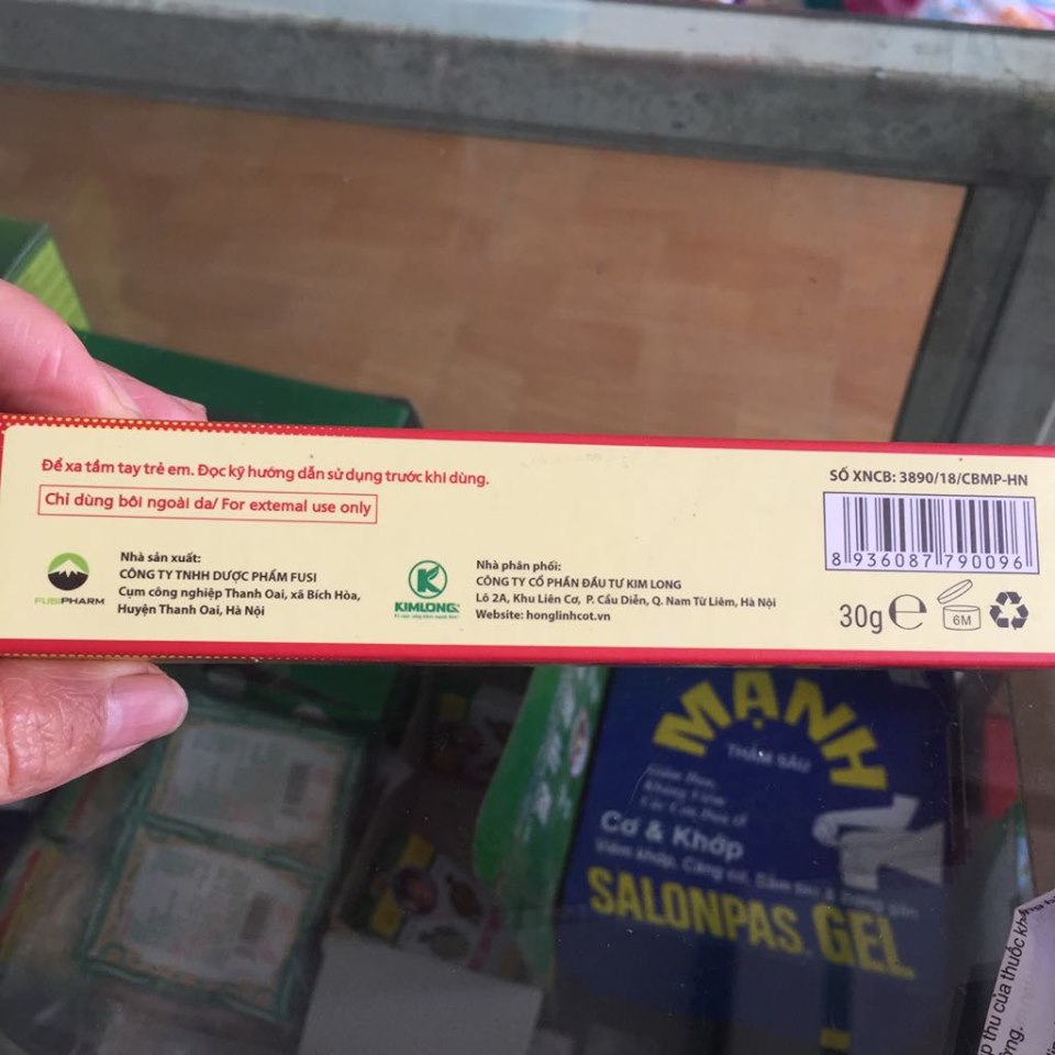 cao xoa bóp hồng linh cốt