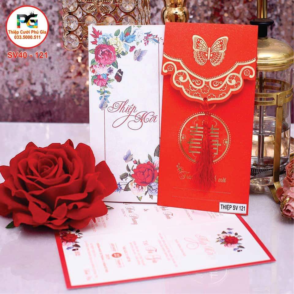 Thiệp Cưới Cao Cấp 65K / 10 thiệp 033.5000.511