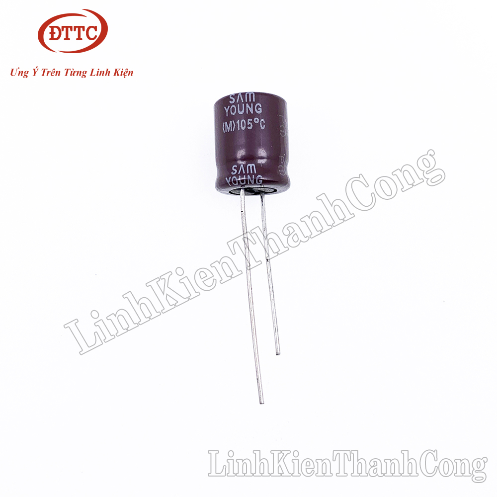 Tụ Hóa SAMWHA 470uF 25V (10x13mm)