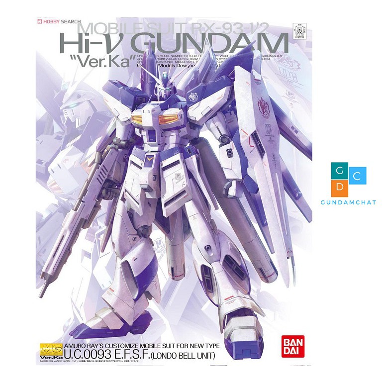 Mô hình lắp ráp Mg Hi Nu gundamchat Ver.Ka Bandai đảm bảo cung cấp các sản phẩm đang được săn đón trên thị trường hiện nay